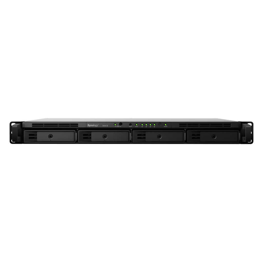 Unidad de Expansi??n Synology RX418 | 4 Bah??as SATA HDD/SSD 3.5" y 2.5" | eSATA | Profundidad 30 cm | Compatible con RackStation 1U | Administraci??n DSM. - Imagen 2