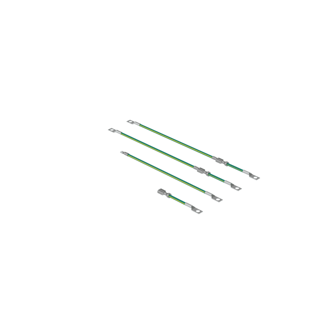 Kit de Conexión a Tierra Para Gabinetes TrueEdge™, Incluye dos Jumpers 10 awg Para Conexión de Puerta a Gabiente - Imagen 4