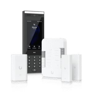 Kit de Inicio de Control de Acceso UniFi / Hub Gate / Intercomunicador G3 / Adaptador PoE++ / Extensores de Par Trenzado