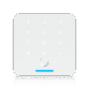 Lector de Acceso G3 Flex con Teclado y NFC, Compatible con App UniFi Identity y Touch Pass, Uso con Guantes o Humedad, Resistencia IP55 y Alimentación PoE
