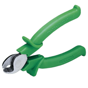 Tenaza Cortahilos WAGO / Para Cobre y Aluminio hasta 35mm² AWG 2 / Color Verde / Material Conductivo / Herramienta Profesional