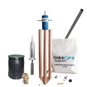Kit Pararrayo PDC Dat Controler Plus Avance de Cebado:30 µs. Diámetro de Protección Máx: 100 m. Incluye Electrodo y Accesorios p/Torre.