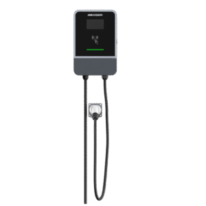 Estación de Carga AC para Vehículos Eléctricos / 7 kW / 32 A / IEC62196-Type2 / Cable 5 m (16.4 ft) / IP55-IK10 / Wi-Fi-Bluetooth / LCD 4.3'' / Múltiples Protecciones
