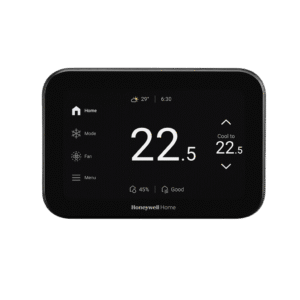 Termostato Inteligente ElitePRO / S1200 Smart Thermostat / Negro / Pantalla 5" / 4H-2C Bomba Calor / 3H-3C Convencional / Control IAQ / Video Doorbell / Redlink+WiFi+Bluetooth+Matter