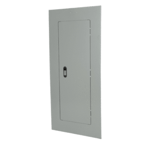 Puerta (frente) montaje empotrar para tableros tipo P1, 30 circuitos.