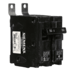 Interruptor automático atornillable tipo BL 2 polos, 50 amp.
