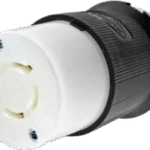 Conector  Industrial con Bloqueo de Media Vuelta / 20A 480V AC / 3 Polos 4 Hilos Trifásico con Tierra / L16-20R / IP20.