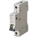 Interruptor Riel Dinn Tipo 5SL6, 1 polo, 4 amp
