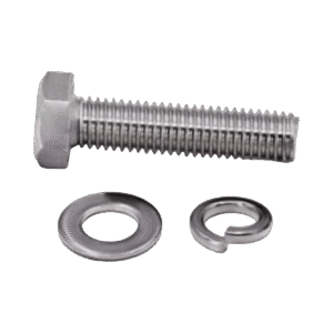 Tornillo M5 x 0.8 mm con arandela plana y arandela elástica para baterías de 12 V de 18-26 Ah