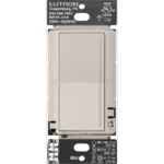 (RadioRa3) Apagador Sunnata color blanco para linea Radio Ra3, 8A de iluminacion, 5.8A Motor