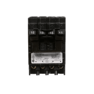Interruptor automático TRIPLEX enchufable tipo QT 2 polos simples, 1 polo doble, 20-20 amp