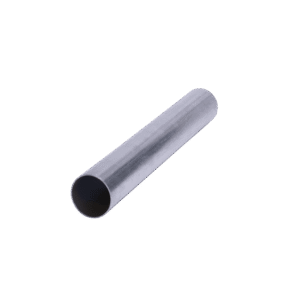 Tubo conduit 2 1/2" (63.5 mm)  X 3 metros pared delgada sin cople galvanizado sin rosca etiqueta verde.