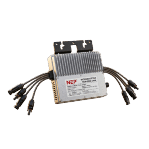 Microinversor 2.25 Kw, 220 Vca, IP67, WIFI Incuido, Soporta Oversizing a 4 Módulos de Hasta 750 W, Incluye Conector Troncal