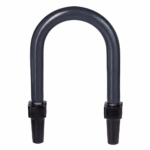 Abrazadera U de Pata Larga con Recubrimiento de PVC para Tubo de 1 1/4" (32 mm).