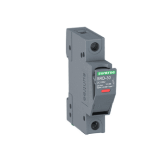 Porta Fusible CD 1000V 1 Polo Riel Din