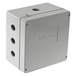 Caja de Unión de Aluminio con 3 salidas de 3/4" / 3 Orificios en la parte inferior.