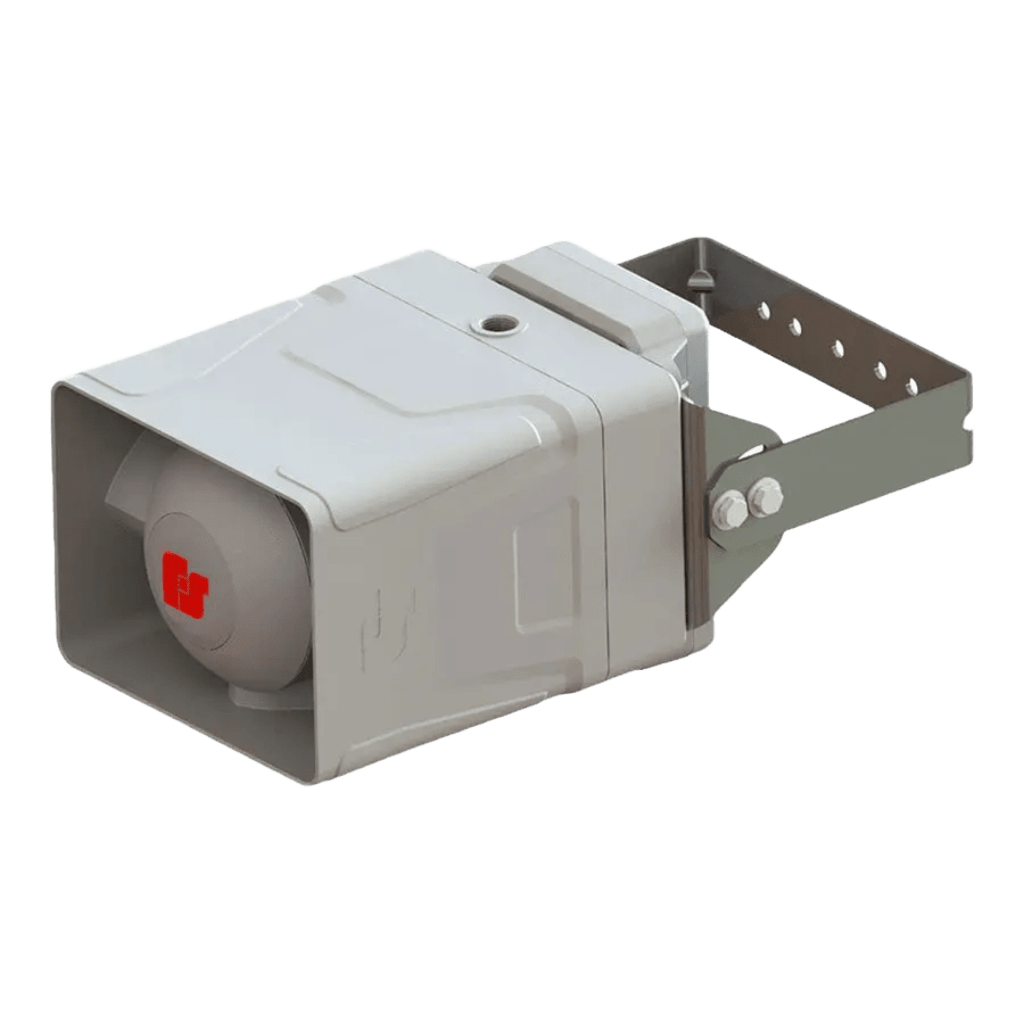 Sirena/Altavoz Compacto UltraVoice 100W, Alimentación 120-240V AC o 24V DC