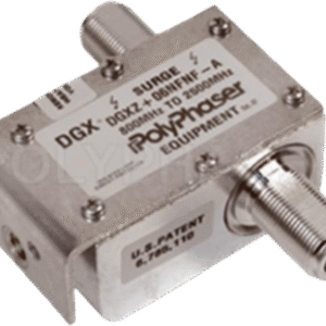 Protector Coaxial para Amplificador de Punta de Torre (DC PASS 800 - 2500 MHz)