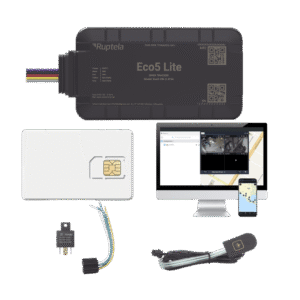 Rastreador Vehicular y Monitoreo de Flota / BLE 5.0 y GNSS / LTE CAT1 y LTE-M con Respaldo 2G / GNSS U-blox / MiKado IP54 / -20 °C a +40 °C / Acelerómetro de 3 Ejes / Suministro 9-32 V / Batería Interna