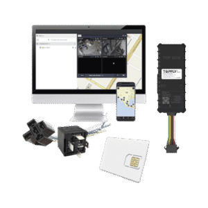 Kit Dispositivo TLW26BL para localización para vehículos / Conectividad 4G LTE y BLE 5.0 / Diferentes tipos de notificaciones / Corte y restablecimiento de energía / Relay + EPCOMGPSCODE + SIM500MB2Y