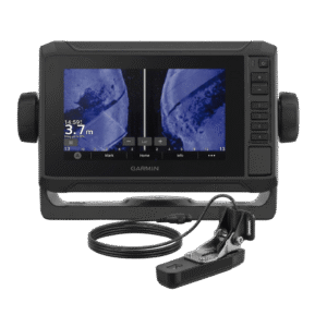 ECHOMAP UHD2 62sv con Mapa Base Precargado /  Sonda SIDEVÜ, CLEARVÜ Y CHIRP Tradicional / Puerto de Conexión a NMEA 2000 / Incluye Transductor GT54UHD-TM,