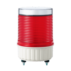 Luz LED destellante IP65, recargable solar en color Rojo