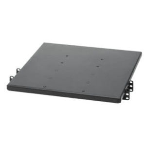 Charola de Doble Fijaci??n en Rack de 2 Postes, 635 mm de Profundidad, y Soporte de Peso de 113 Kg, 1 UR, Color Negro