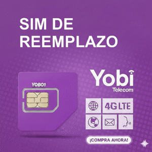 SIM YOBI DE REEMPLAZO