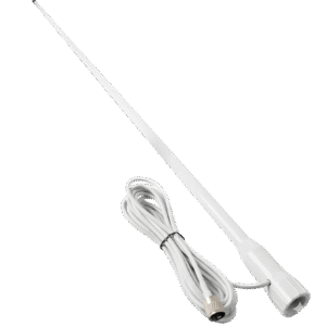 Antena Marina VHF / para Embarcaci??n / 3.5 dBi de Ganancia/ Mǭxima Entrada de Potencia 50 watts.