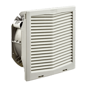 Ventilador Con Filtro de Montaje Lateral HF13, Con Flujo de Aire de 395 CFM, 115 Vca, Color Gris Claro