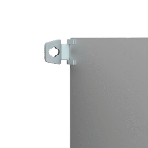 Soporte de Montaje en Pared para Gabinetes NEMA / Brackets Externos AW / Acero Suave Zincado 3 mm / 36x76x21 mm (1.42x2.99x0.83 in) / Incluye 4 Unidades con Accesorios / Mantiene Protecci??n NEMA / IP