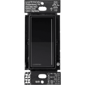 (RadioRa3) )Atenuador (dimmer) Auxiliar de pared, compañero de atenuadores multilocación. Usar en 3 vías o escalera.