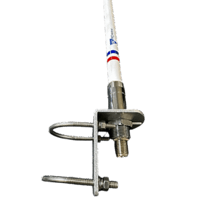 Antena VHF Marina de Alto Rendimiento / 4 dBi / 156-163 MHz / Altura 1100 mm / Color Blanco / Conector SO239