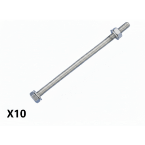 Kit de 10 Tornillos para Montar 1 Separador de Pl?stico