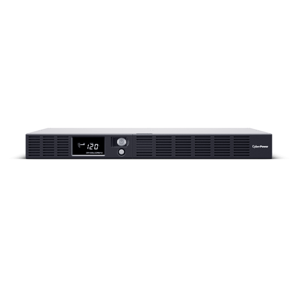 UPS de 1000 VA/600 W, Topolog??a L??nea Interactiva, Entrada 120 Vca NEMA 5-15P, Tipo Rack 1 UR, Con 6 Tomas NEMA 5-15R