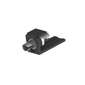 M?dulo Acoplador ST Simplex, para Fibra ?ptica Multimodo OM3/OM4, Tipo Mini-Com, Color Negro