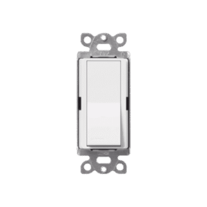 Interruptor Claro, 3 Hilos, 15A, Color Blanco