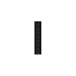 Altavoz De Arreglo Lineal Tipo Torre, 187°H/21°V, Con 8 Bocinas Alta Fidelidad, Ideal Para Entornos Reverberantes, Consumo 80W, Color Negro, Certificado UL 1480, Serie LineWave
