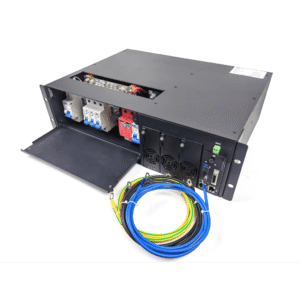 Rectificador de Energ??a AC 110 Vac / ???48 V de Alta Eficiencia, 90 A y 5400 W, 3 UR para Telecomunicaciones como equipos OLT??s Modulares