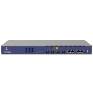OLT Dual de 2 Puertos XGSPON/GPON con WDM Integrado/ 4 Puertos Uplink (2 Puerto Gigabit RJ45 + 2 Puertos SFP/SFP+) / Hasta 512 ONUs