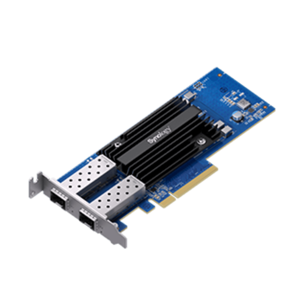 Adaptador de Red SFP28 de 25 GbE de Doble Puerto | Compatible con Synology | PCIe 3.0 x8 | SFP28 SR y LR | Link Aggregation | Garant??a de 5 A??os.