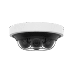 Camara IP Multisensor 16MP (4 Sensores de 4MP)/ WDR 120DB/ Lente fijo 3.19mm/ Inteligencia Artificial/ POE+/ IP66/ NEMA 4X/ IK10/ MICROSD/ IR 15M/ NDAA
