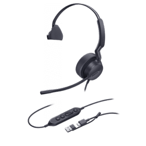 Diadema Alǭmbrica Yealink UH42 Mono UC con Audio HD y Conectividad USB-C/A