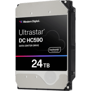 Disco Duro Ultrastar Data Center HC590 / 24TB CMR / Plataforma 11 Discos / HelioSeal Helio / 7200 RPM / SATA 6Gb/s SAS 12Gb/s / ePMR OptiNAND / ArmorCache WCD-WCE / 5 A??os Garant??a