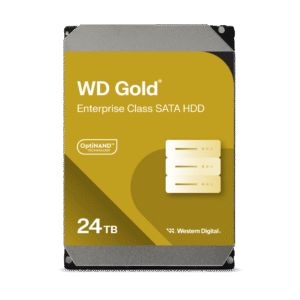 Disco Duro Empresarial WD Gold / SATA 6 Gb/s / 24 TB / 7200 RPM / Tecnolog??a HelioSeal / ArmorCache / 5 A??os Garant??a / 2.5M Horas MTBF
