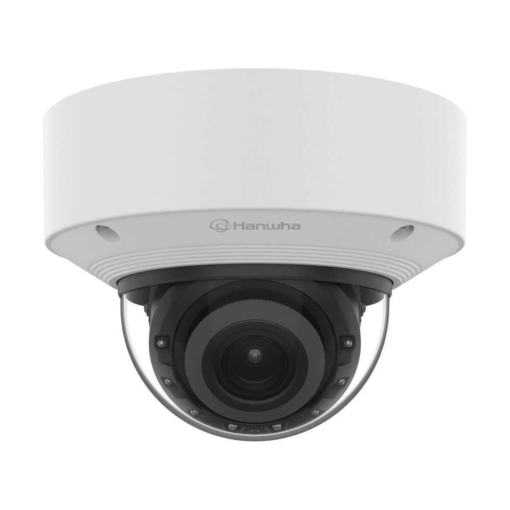 Cǭmara IP Tipo Domo AI 5MP / IR 50 m / Lente Motorizado 3.3-9.3 mm/ Anǭlisis Inteligente IA / Para uso Exterior IP67 IK10 NEMA4X / Conteo De Personas, Vehiculos y multitudes