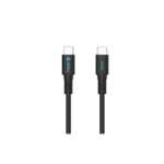 Cable de Carga USB-C a C / 1 Metro (3.28 Pies) / Tecnolog?a GaN (Nitruro de Galio) / Fast-Charging / Potencia 240W / Velocidad Transferencia 480 Mbps / Material / Conector Aluminio Anodizado
