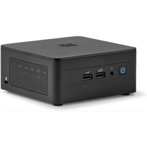 Mini PC NUC Barebone / Core i7-1360P (13 Gen) / Wi-Fi 6E + 2.5GbE / Bluetooth / No incluye Memoria RAM, SSD y S.O.  / Incluye fuente
