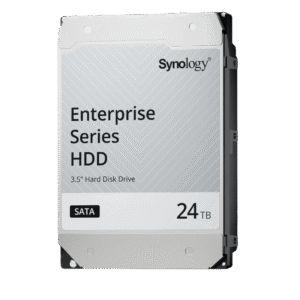 Disco Duro SATA de 3,5" Serie Plus / Capacidad 24TB / Interfaz SATA 6 GB/s / Tecnolog??a CMR / MTBF de 1,2 Mill??n de Horas / Carga de Trabajo de 180 TB/a??o / Compatible con Synology DSM