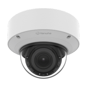 Cǭmara Domo AI IR 5MP / Motorizado Varifocal 3.3~9.3mm / Doble NPU / Anǭlisis Inteligente / WDR 120dB / IR 50m / IP52 IK10 / PoE / Wisenet 9